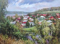 Плёс. Вид с Соборной горы