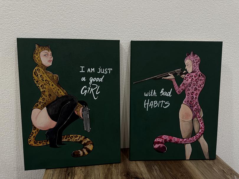 Girl is a gun