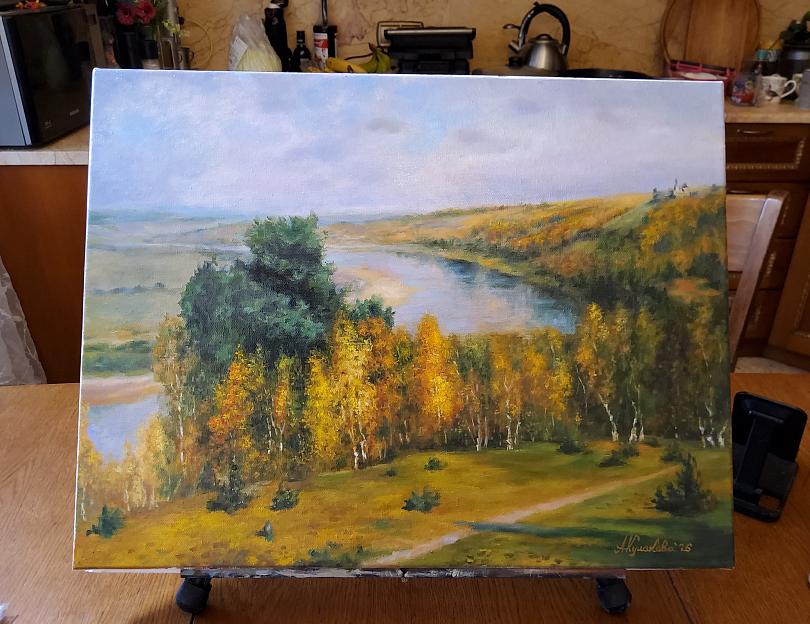 Золотая осень. Копия  В.Д.Поленова