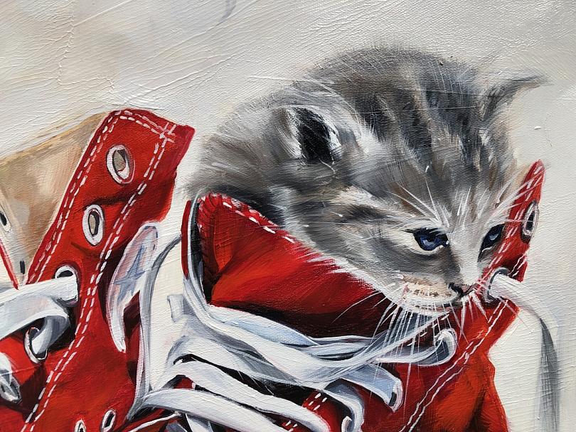 Котенок-шалун
