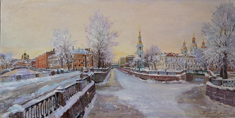 Семимостье. Зима