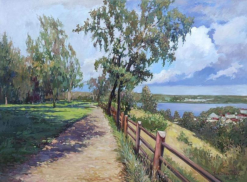Парк на Соборной горе. Плёс