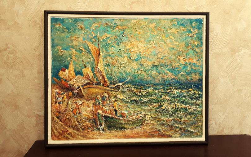 Берег моря.