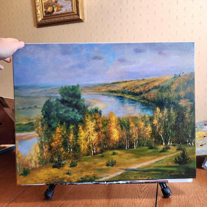 Золотая осень. Копия  В.Д.Поленова