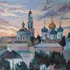 Закат в Сергиевом Посаде