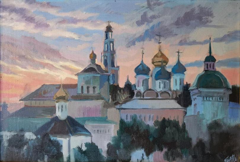 Закат в Сергиевом Посаде