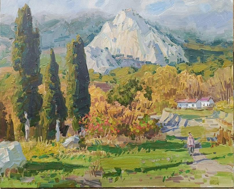 Крым. Симеиз. Вид на Малая гора Шаан-Кая
