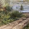 Вид на Ростиславль, берег р.Оки
