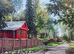 Плёс Красный дом