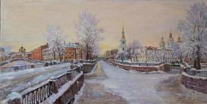 Семимостье. Зима