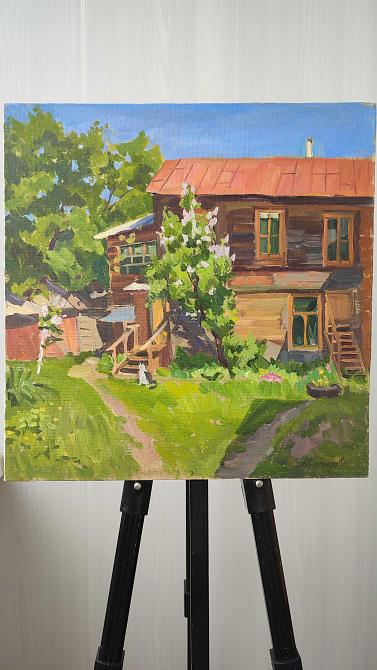 Старинный дворик.