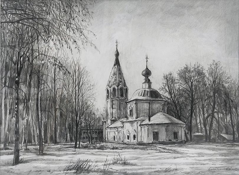 Плёс. Успенский собор.