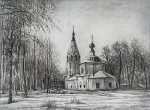 Плёс. Успенский собор.