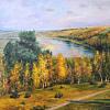 Золотая осень. Копия  В.Д.Поленова